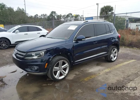 2016 Volkswagen Tiguan R-Line from USA, damaged, VIN WVGAV7AX3GW557661